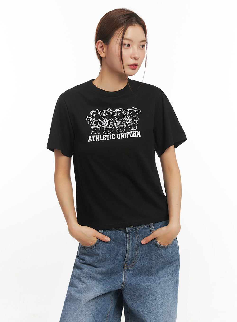 Bear Graphic Tee IM513