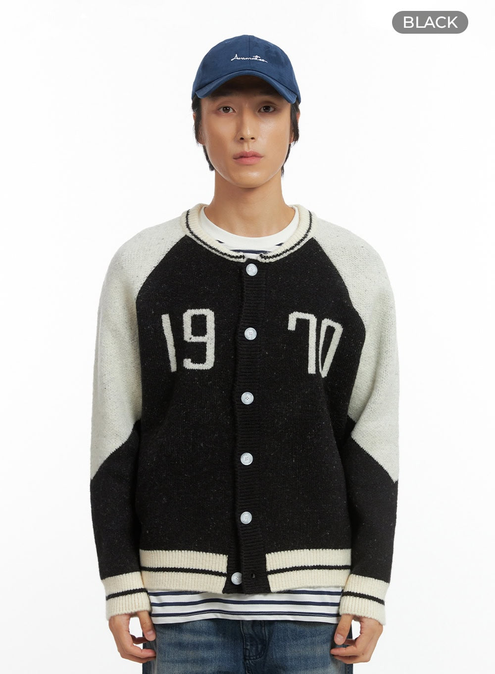 Men's Varsity Cardigan IO417