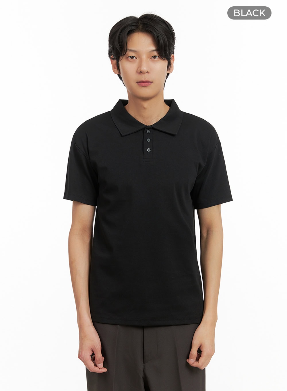 Men's Basic Polo Shirt IY402