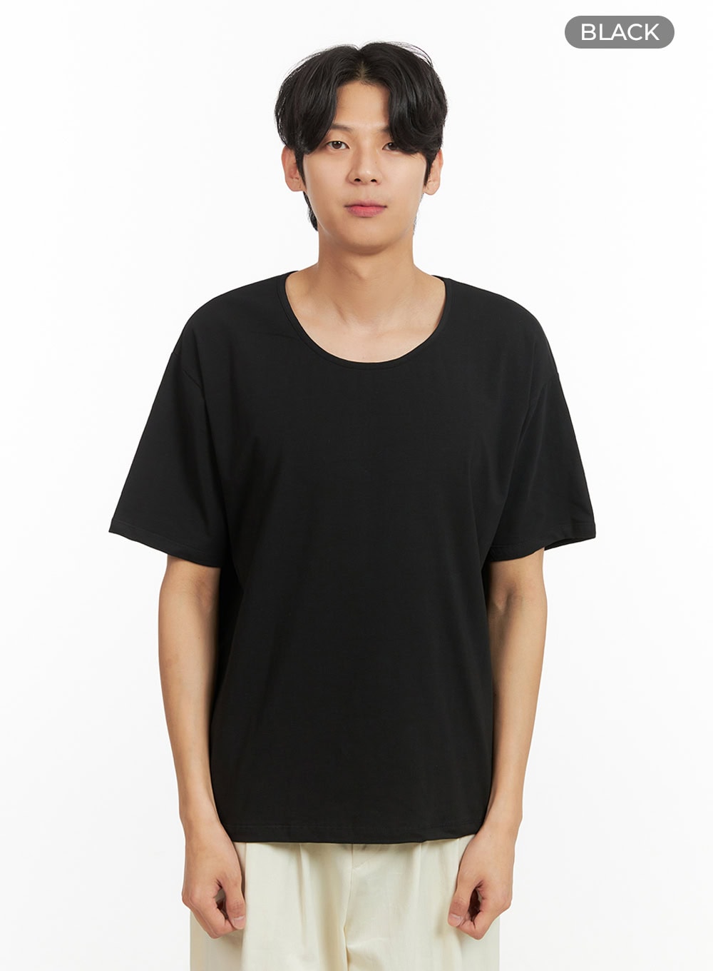 Men's Round Neck T-Shirt IY431