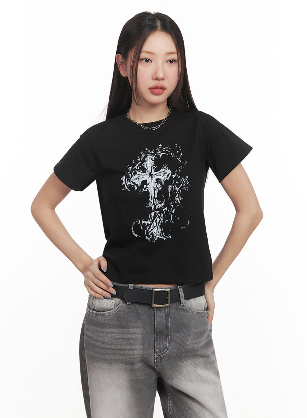 Graphic Cross T-Shirt IM524