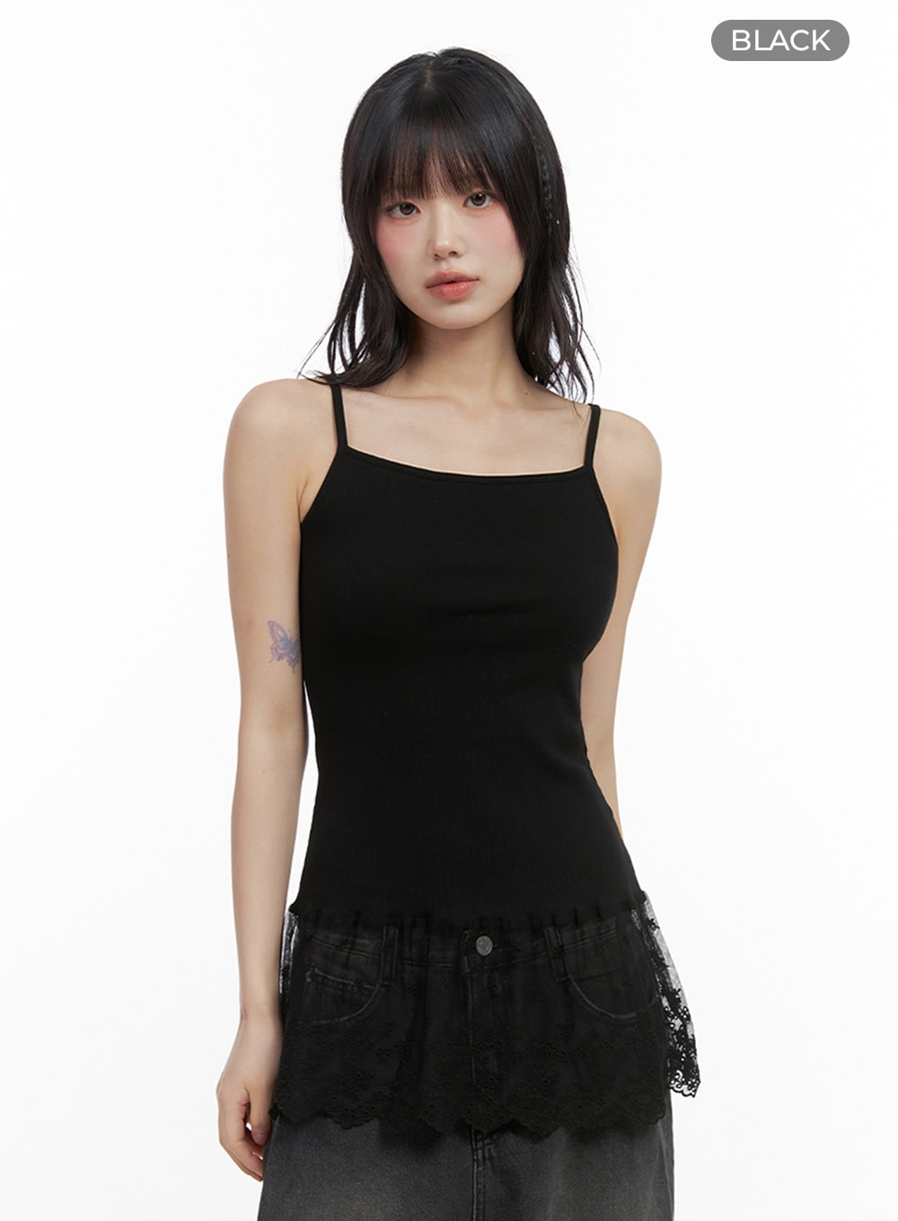 Lace Dream Sleeveless Top IO430