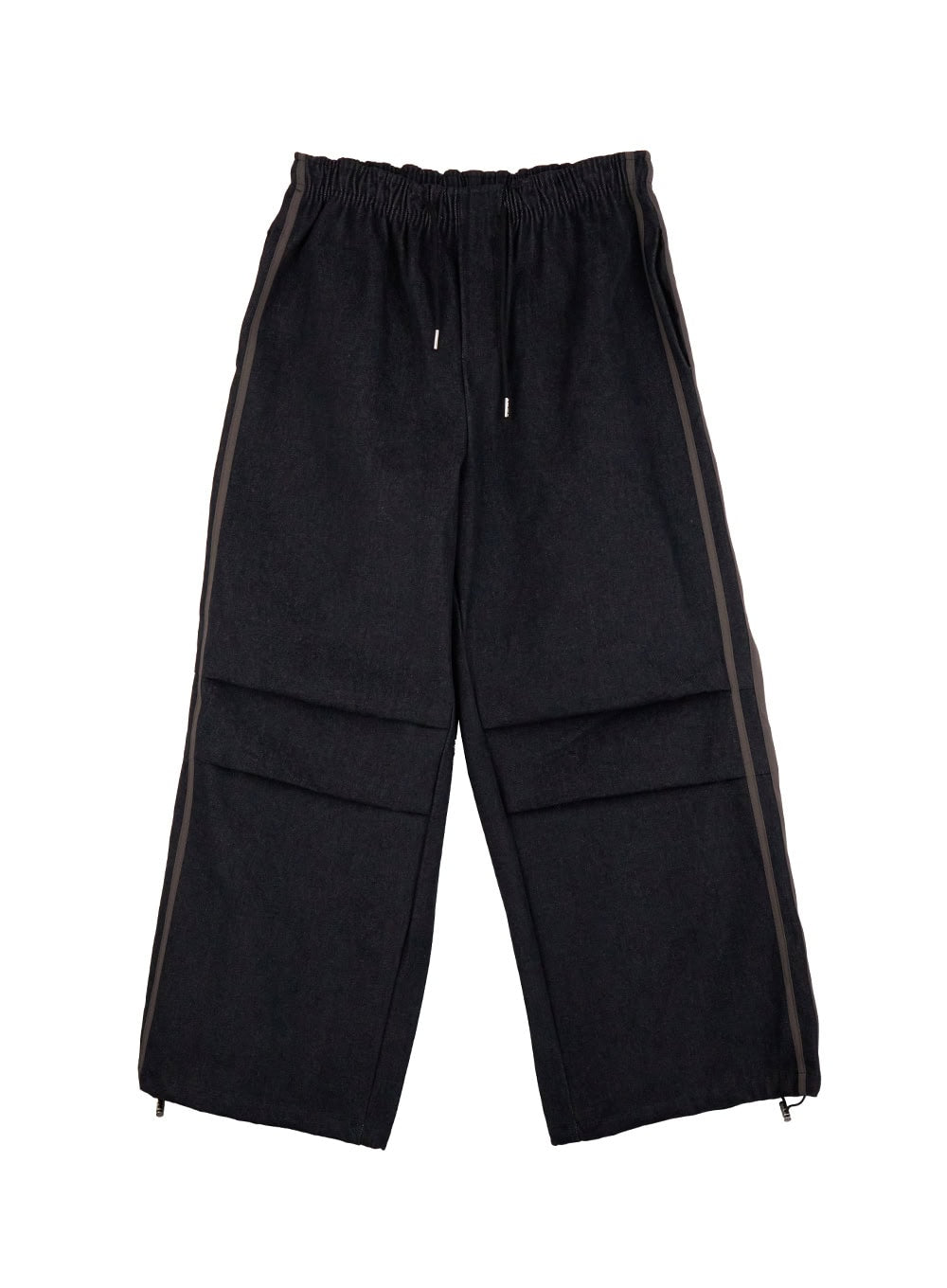 Striped Trackpants with Adjustable Waist IJ503