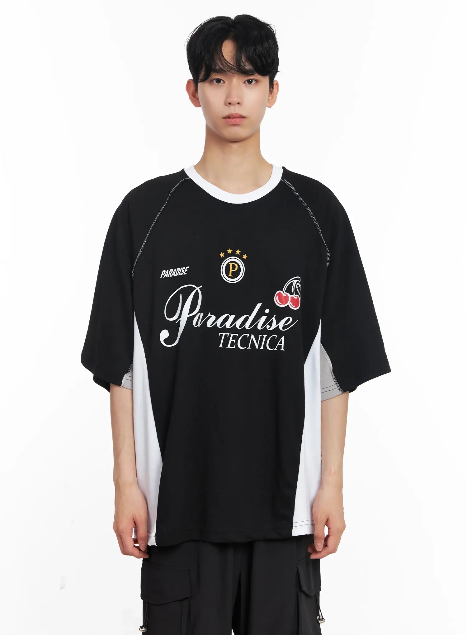 Men's Graphic "Paradise" Casual Tee IL504