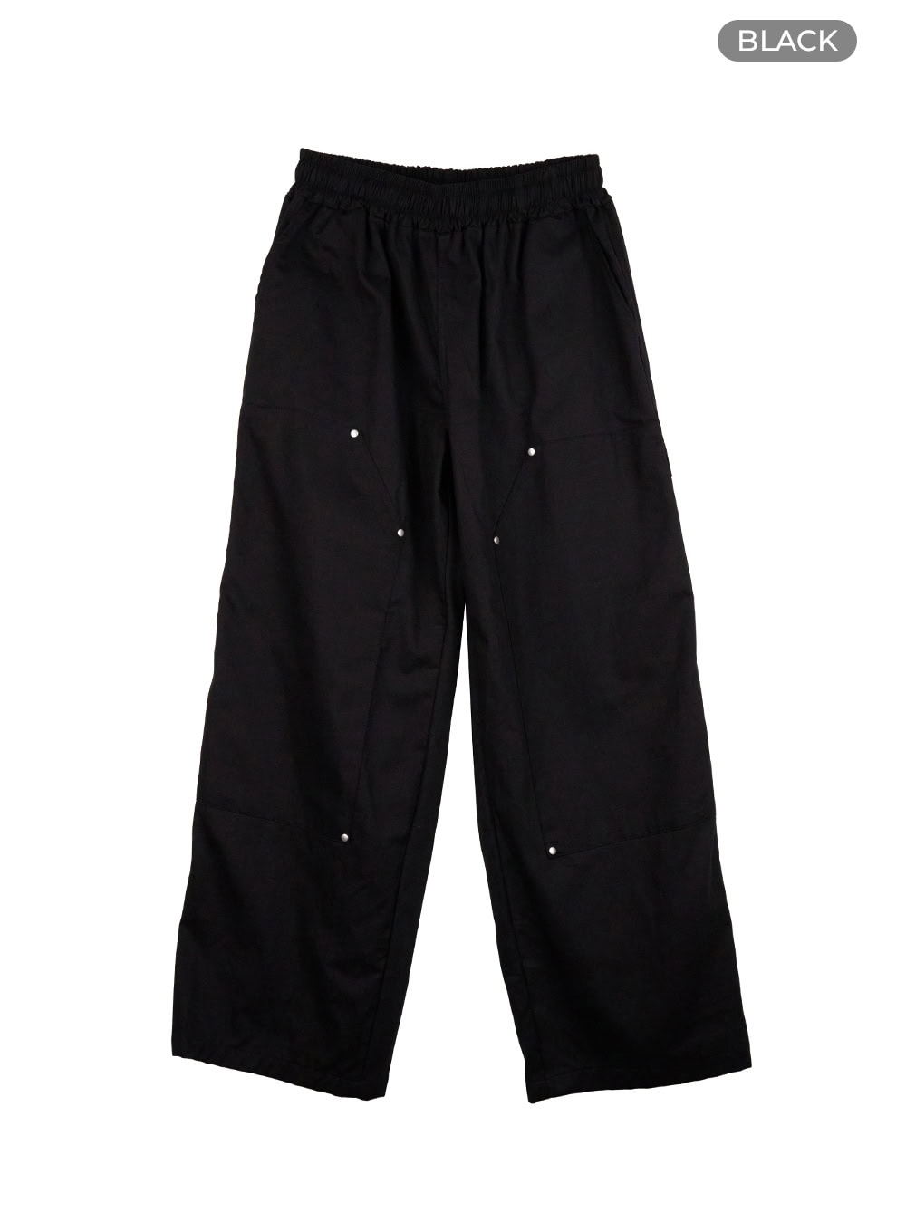 Men's Stud Wide Leg Pants IO428