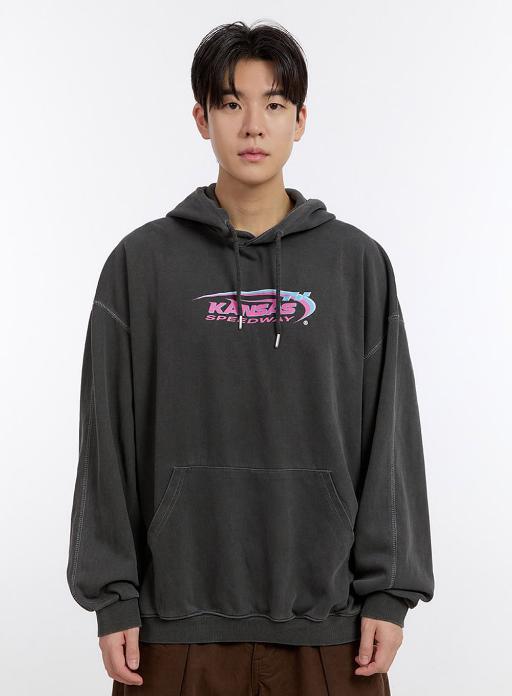 Men's Graphic Logo Hoodie IM525