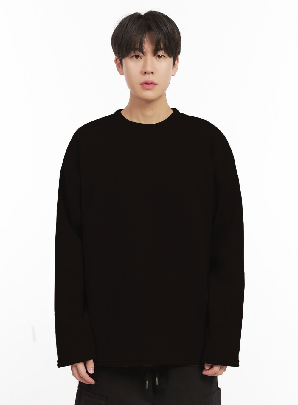 Men's Basic Loose-Fit Sweater IJ517