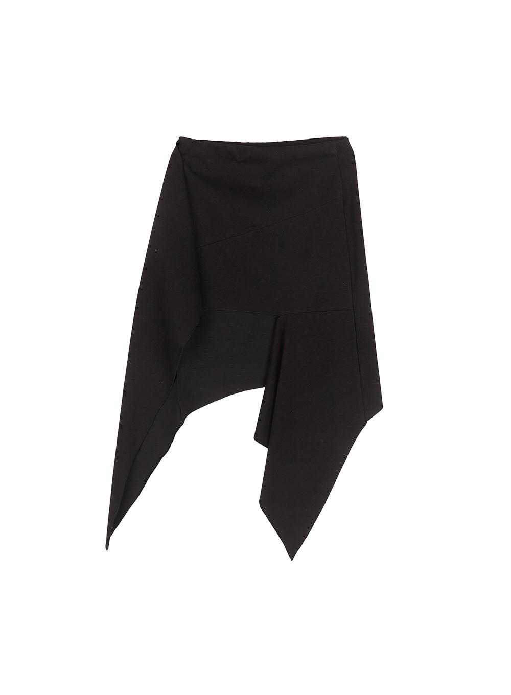 Ruffle Asymmetric Flare Mini Skirt IY502