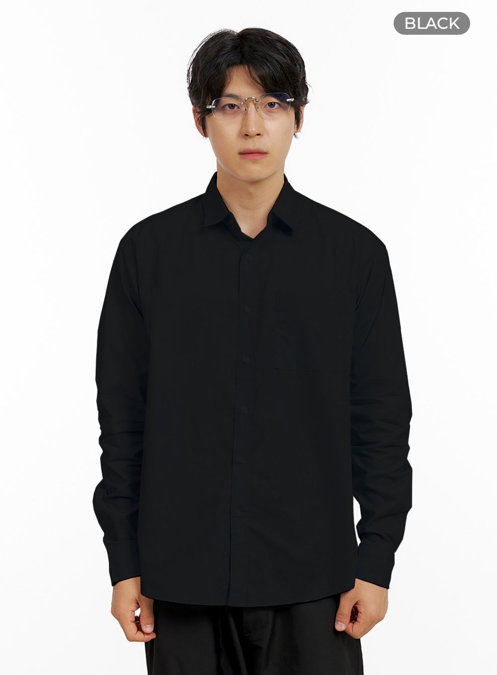 Men's Classic Button Shirt IG409