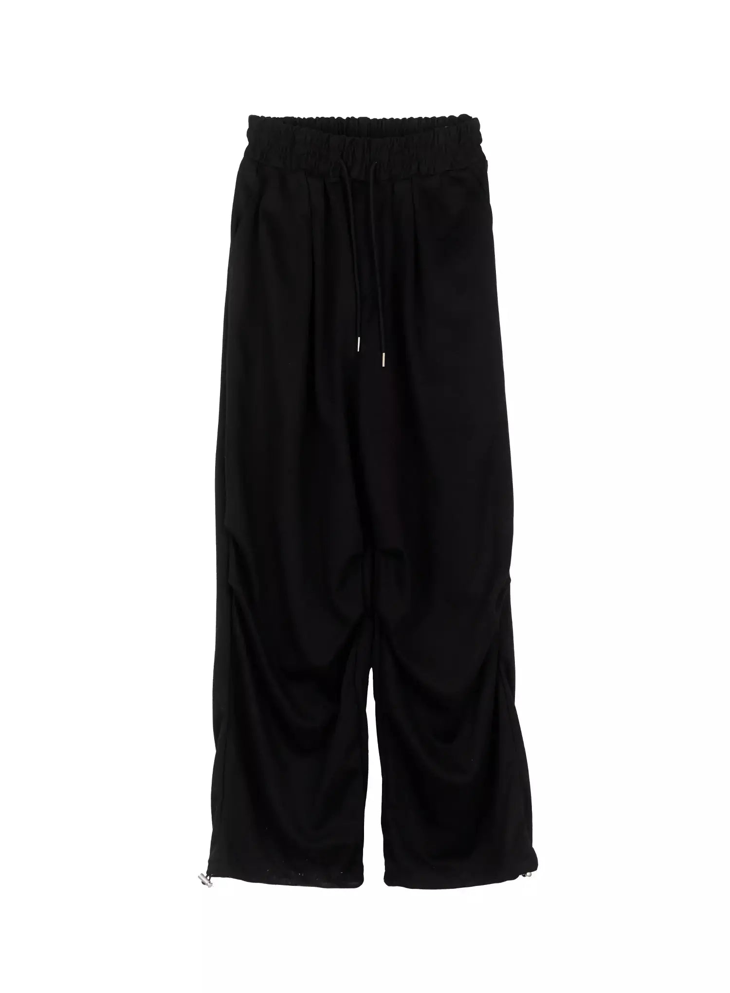 Pintuck Wide Leg Sweatpants IS508
