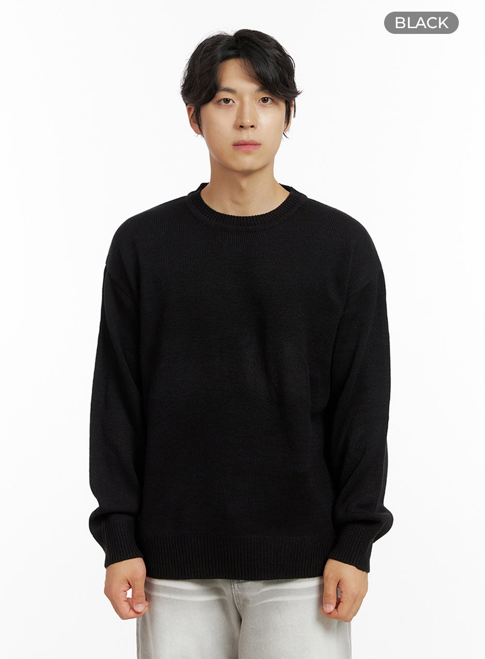 Men's Basic Knit Sweater IG409