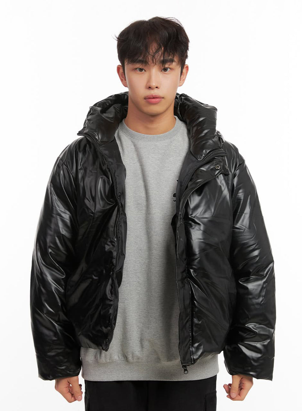 Men's Chic Hooded Puffer Jacket ID427
