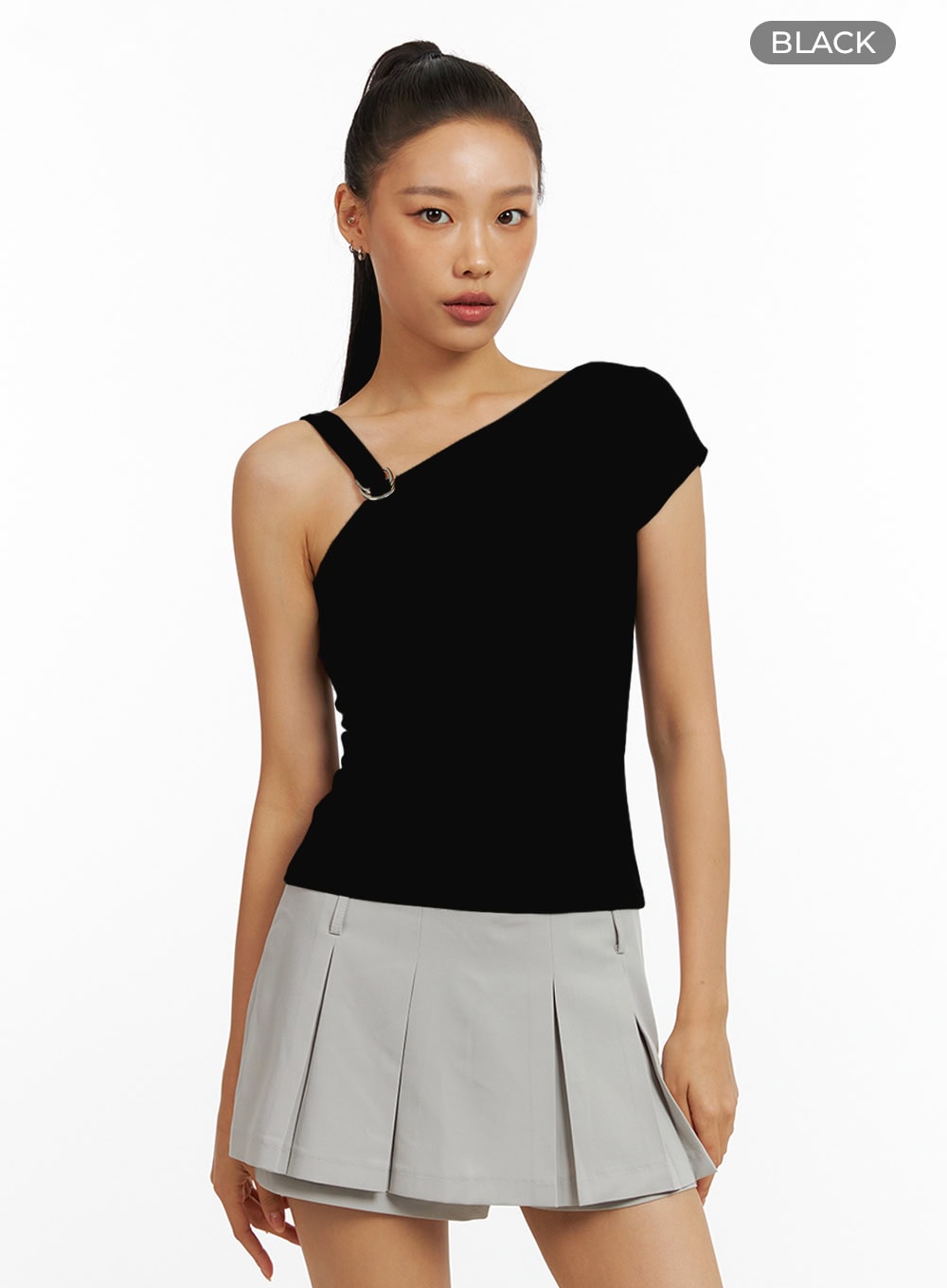 One Shoulder Strap Crop Top IG405