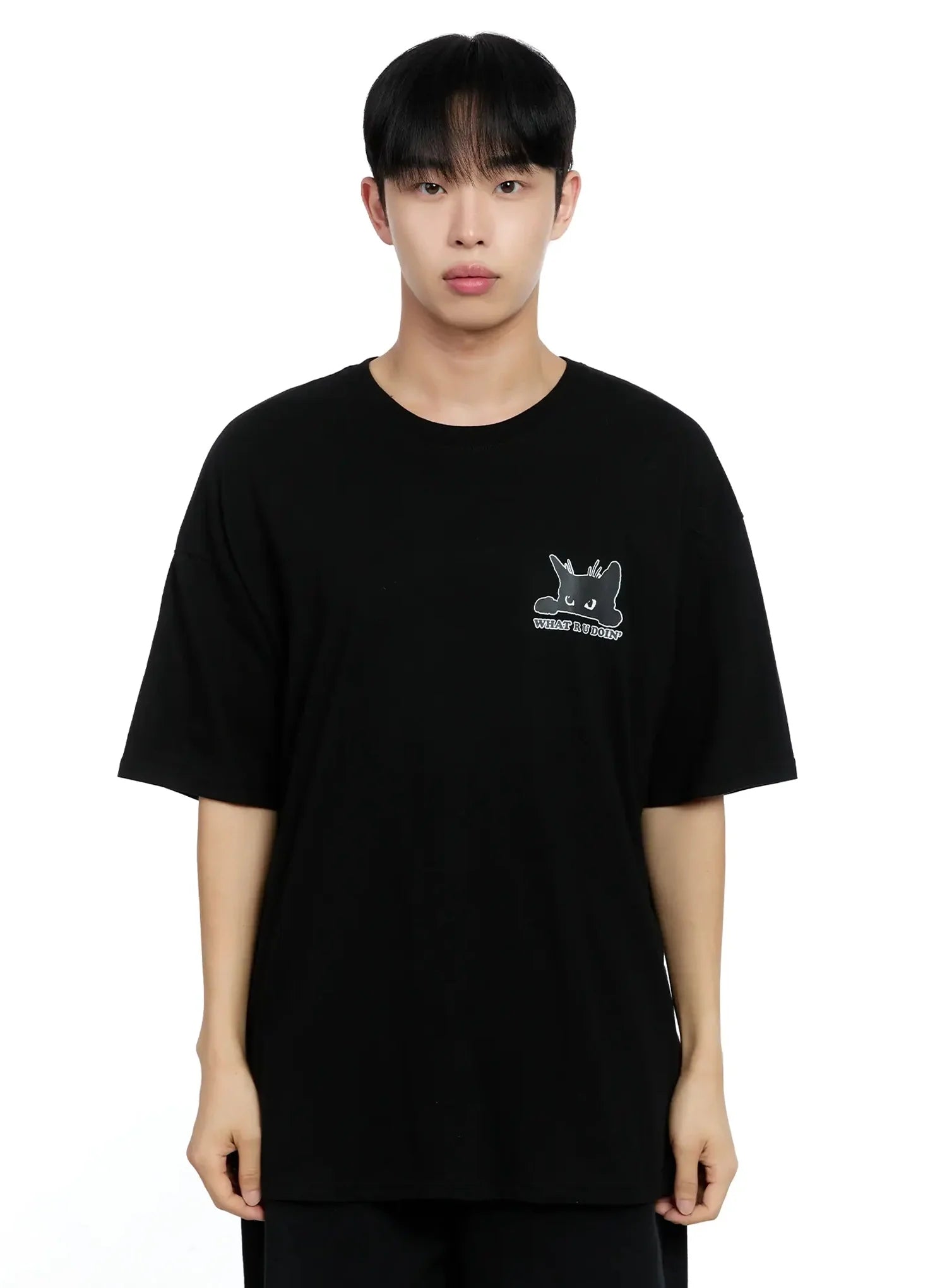 Men's Graphic Oversized T-shirt IG520