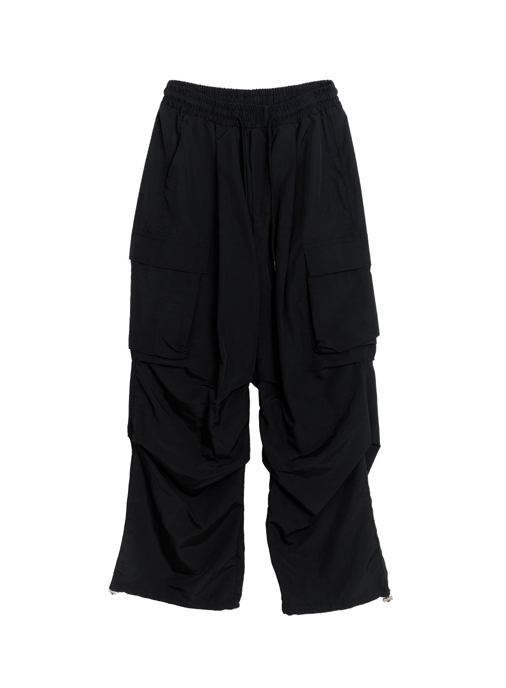 Pocketed Wide-Leg Cargo Pants IF510