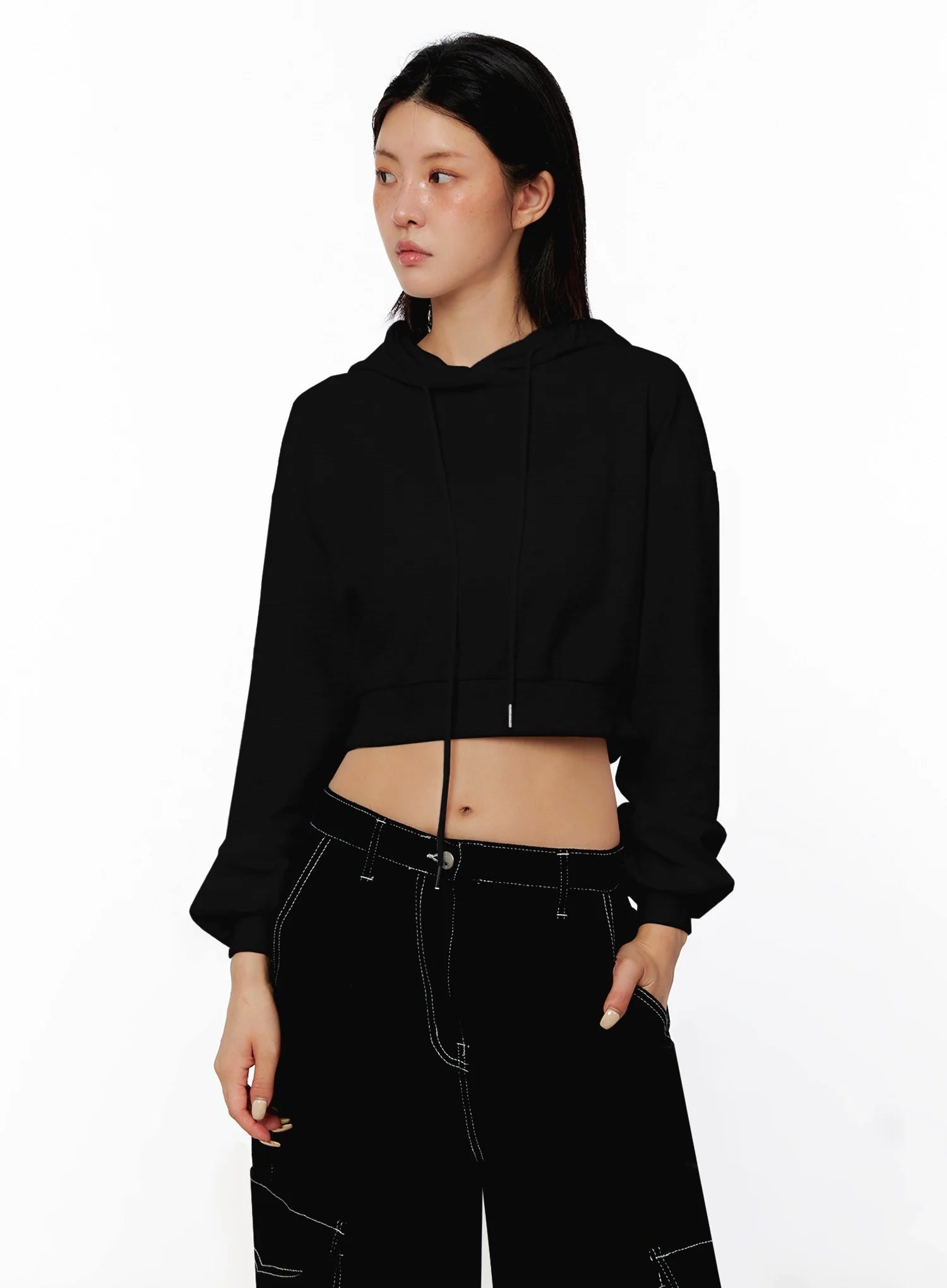 Cropped Essential Hoodie IS515