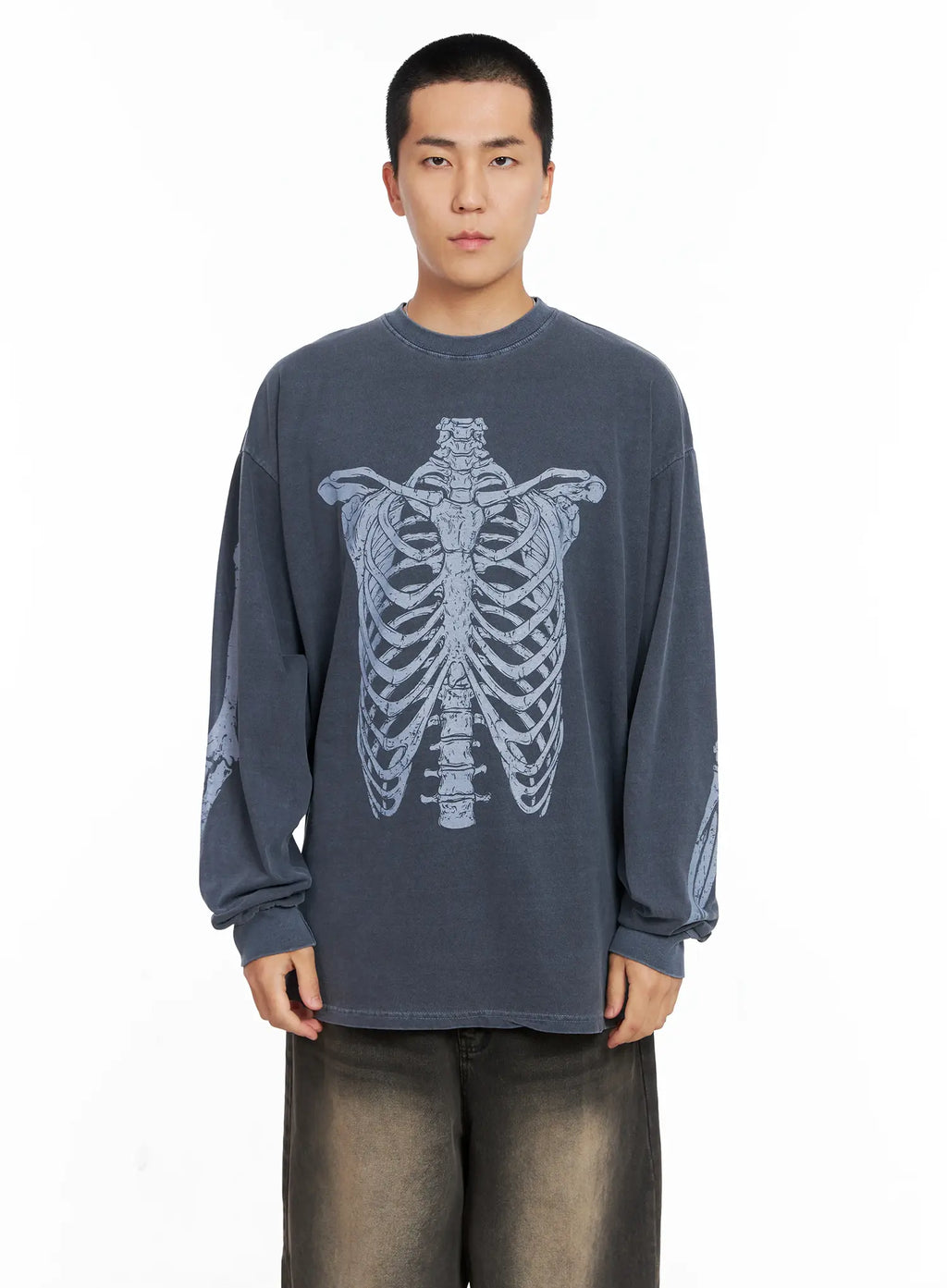 Men's Pigment Graphic Long Sleeve Tee IS502