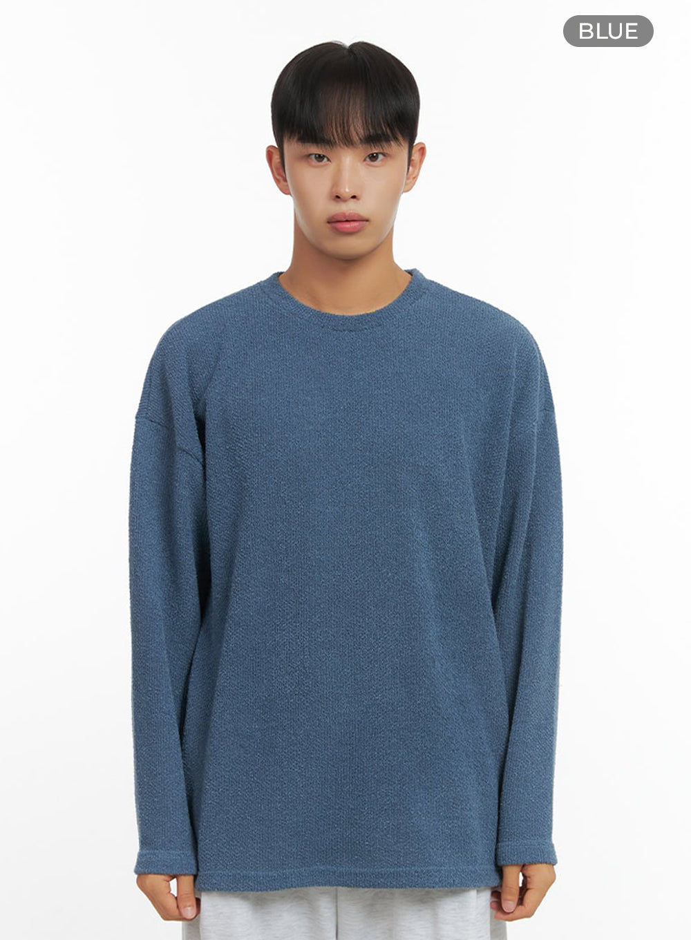 Men's Basic Oversized Knit IO420