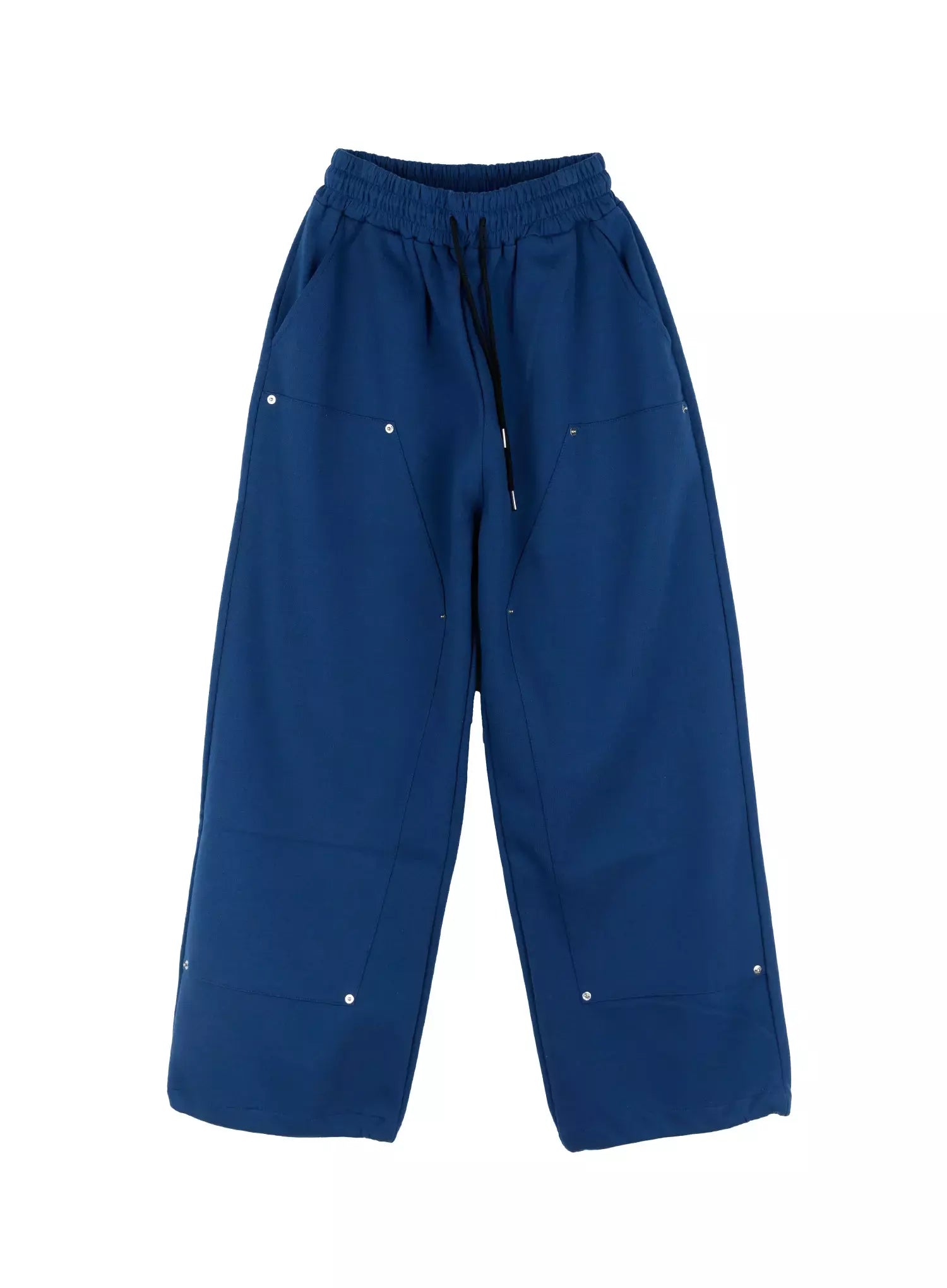 Wide-Leg Stud Accent Sweatpants IG508