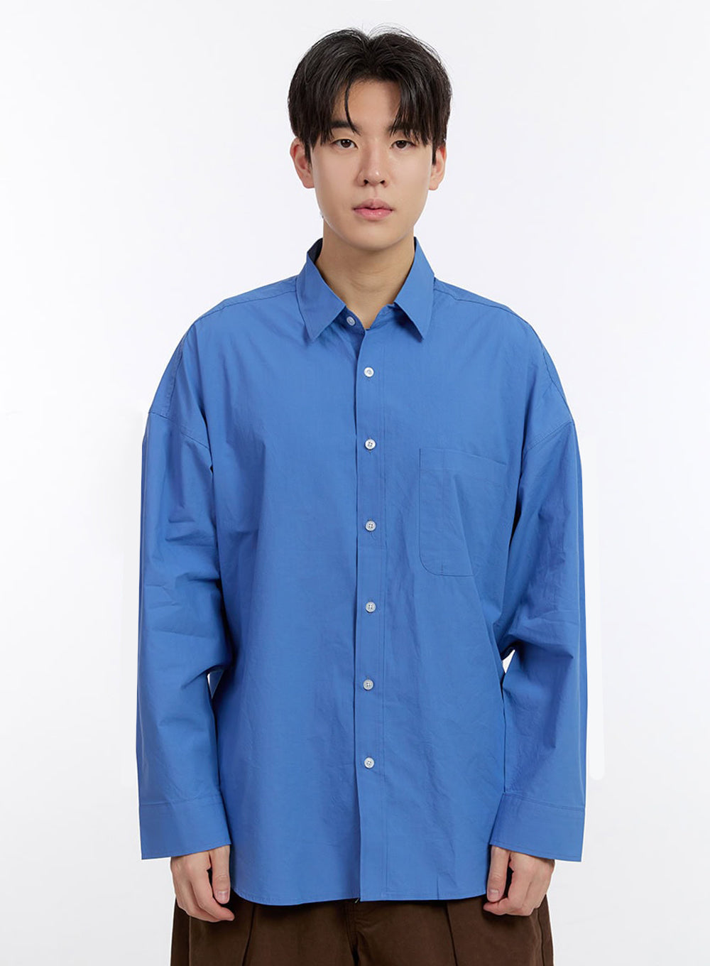 Men's Essential Collared Shirt IF528