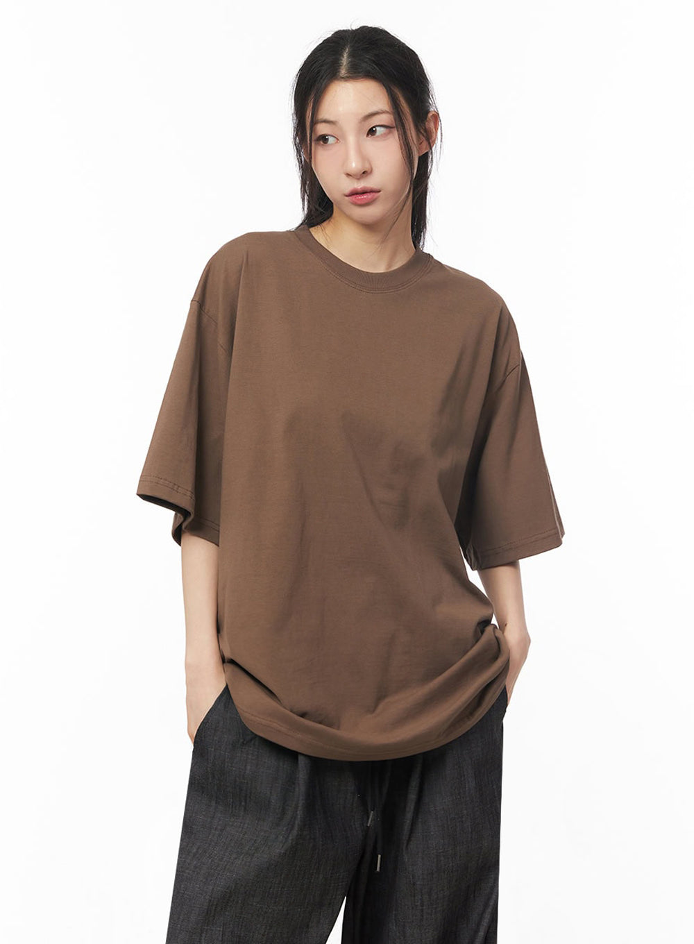Essential Cotton Oversize T-Shirt IY529