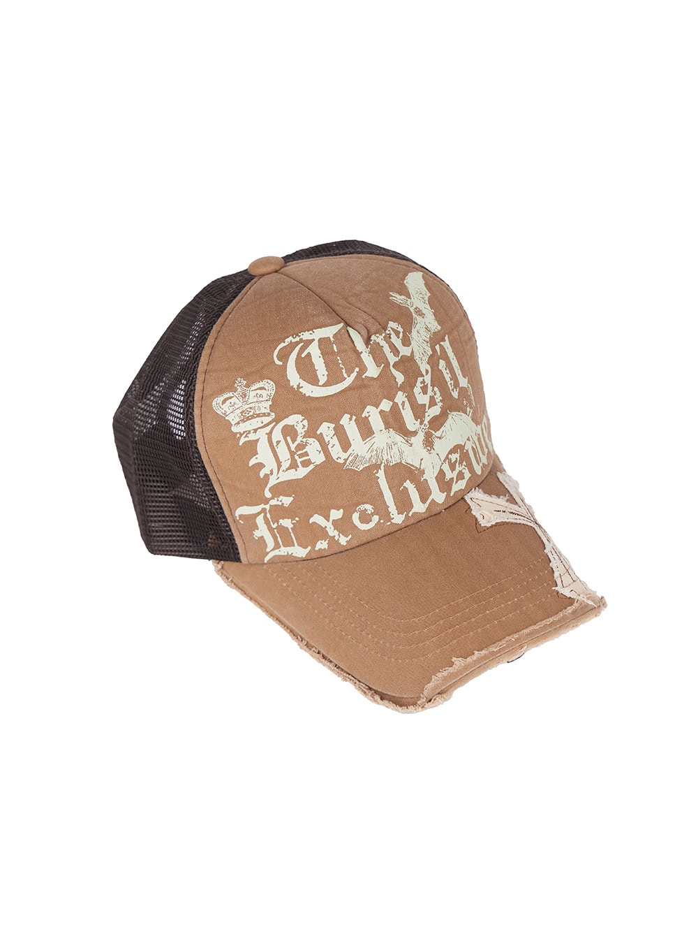 Patched Graphic Mesh Cap IY516