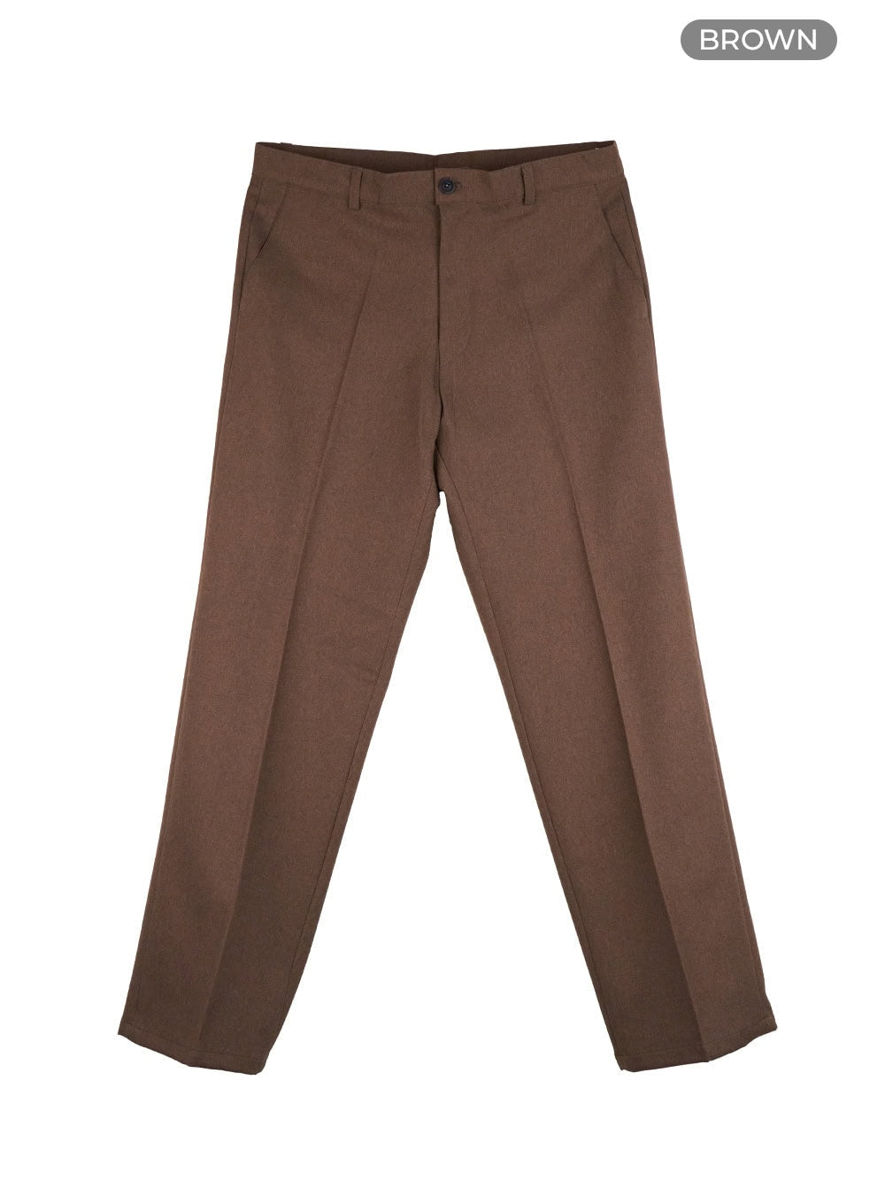Men's Solid Tailored Pants IG428