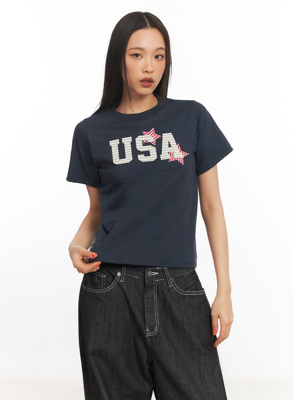 Cotton Graphic T-Shirt IA507