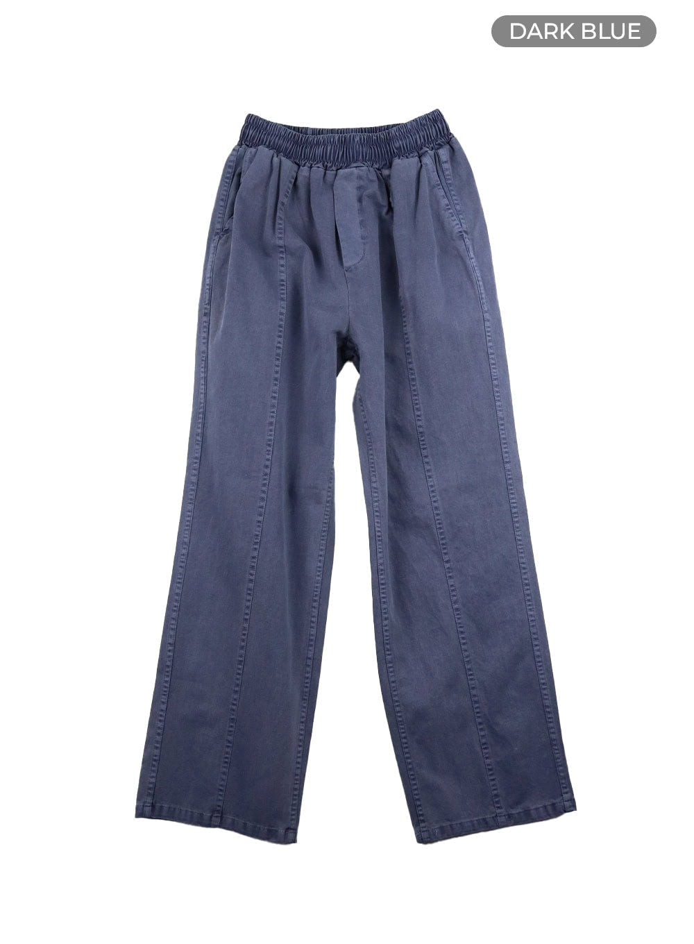 Men's Washed Wide Leg Jeans IY424