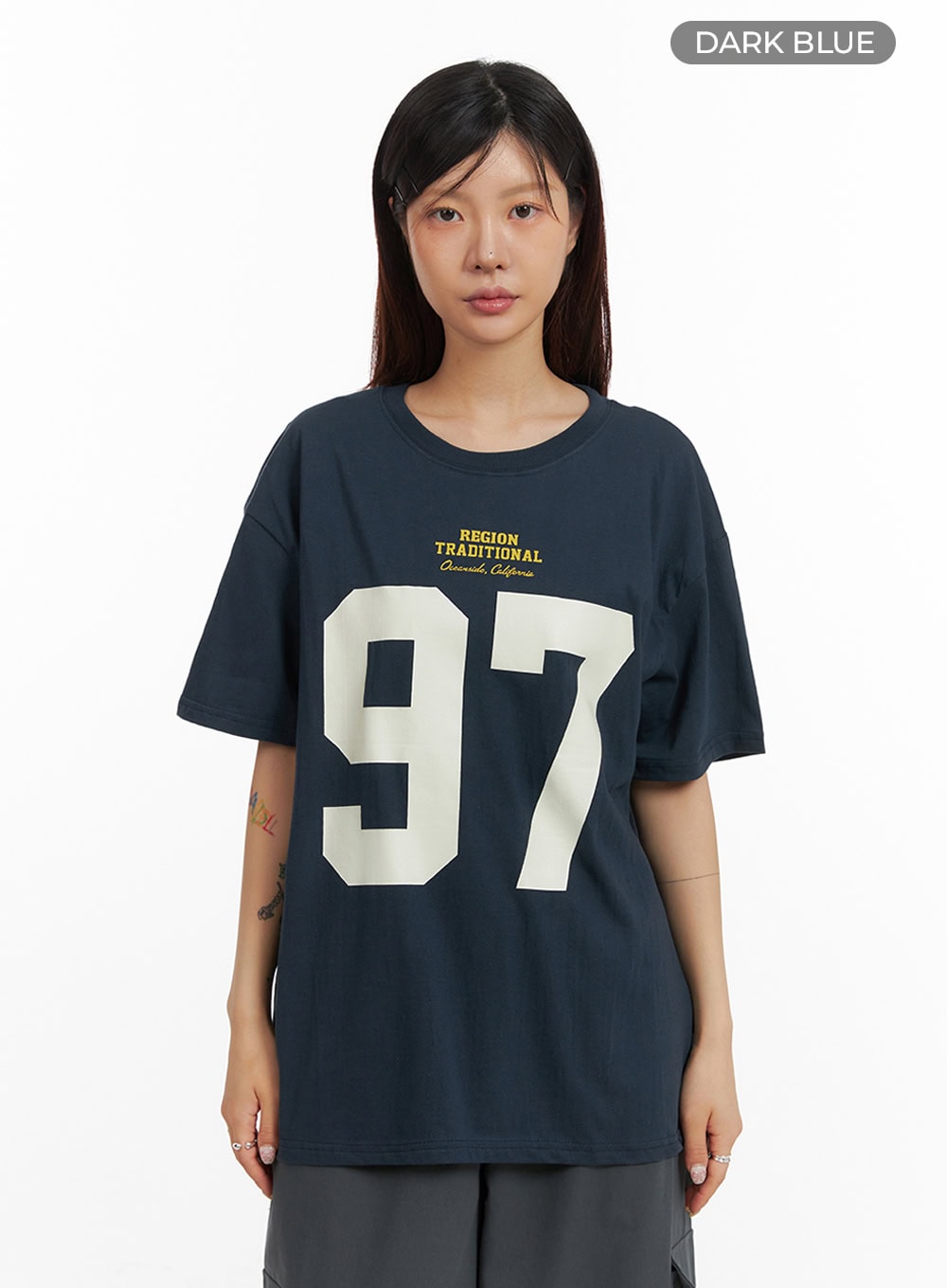 Oversized Graphic T-Shirt IY410