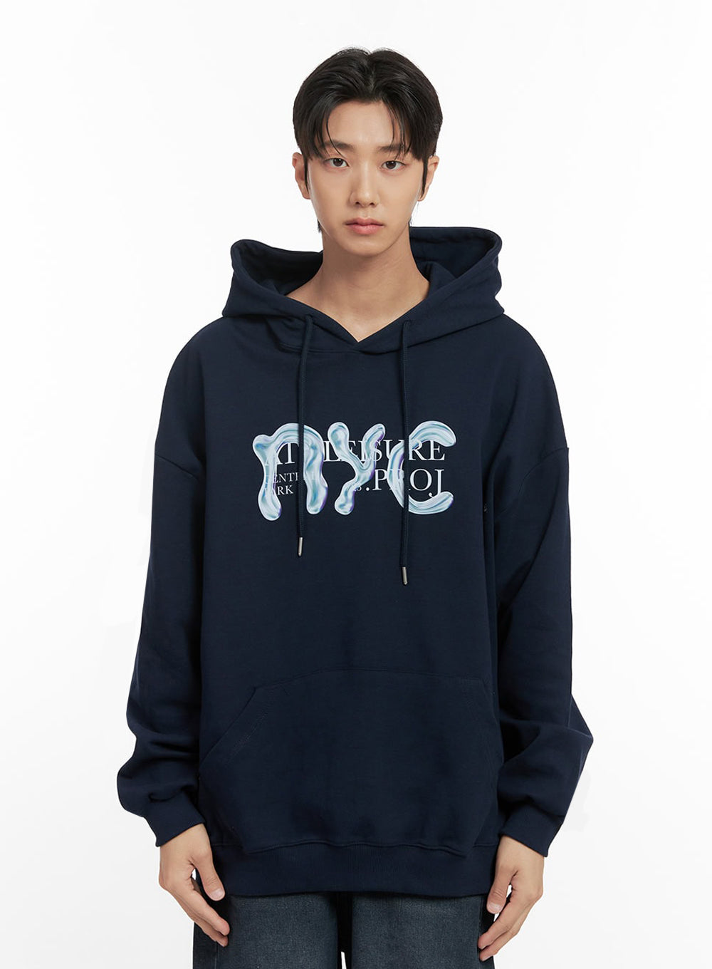 Men's Graphic Hooded Sweatshirt ID406