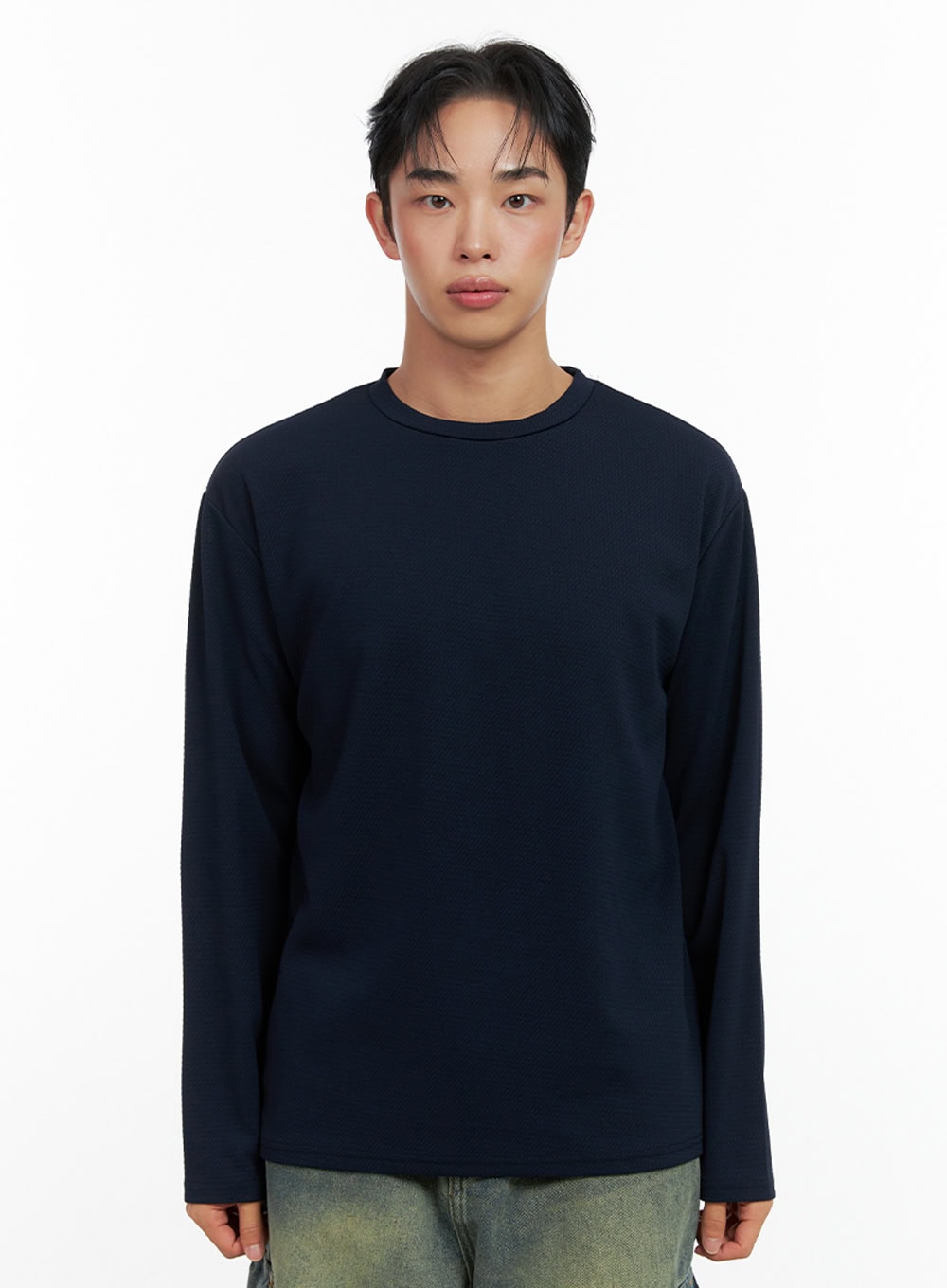 Men's Basic Long Sleeve Tee IN426