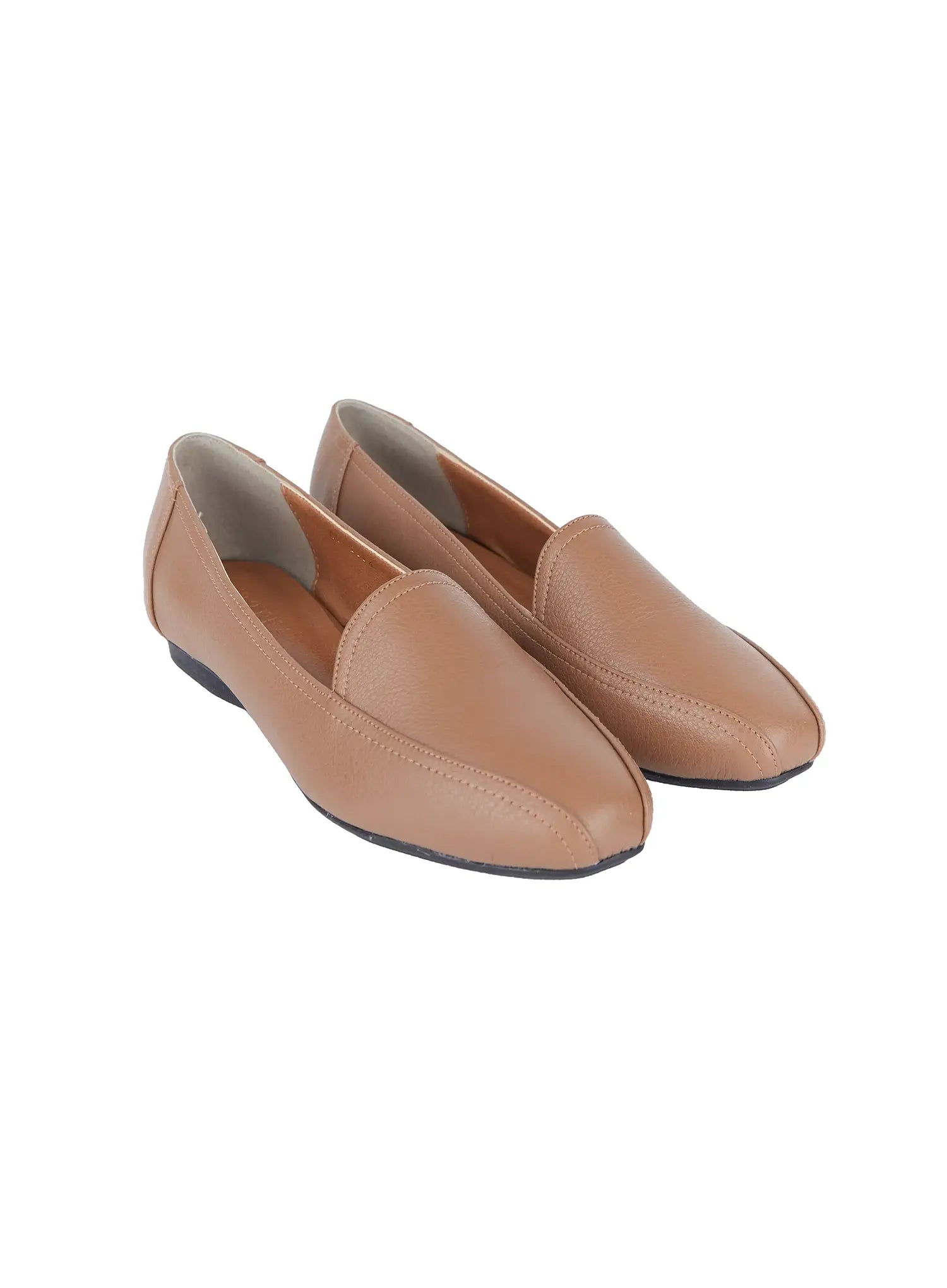 Soft Faux-Leather Loafers IS516