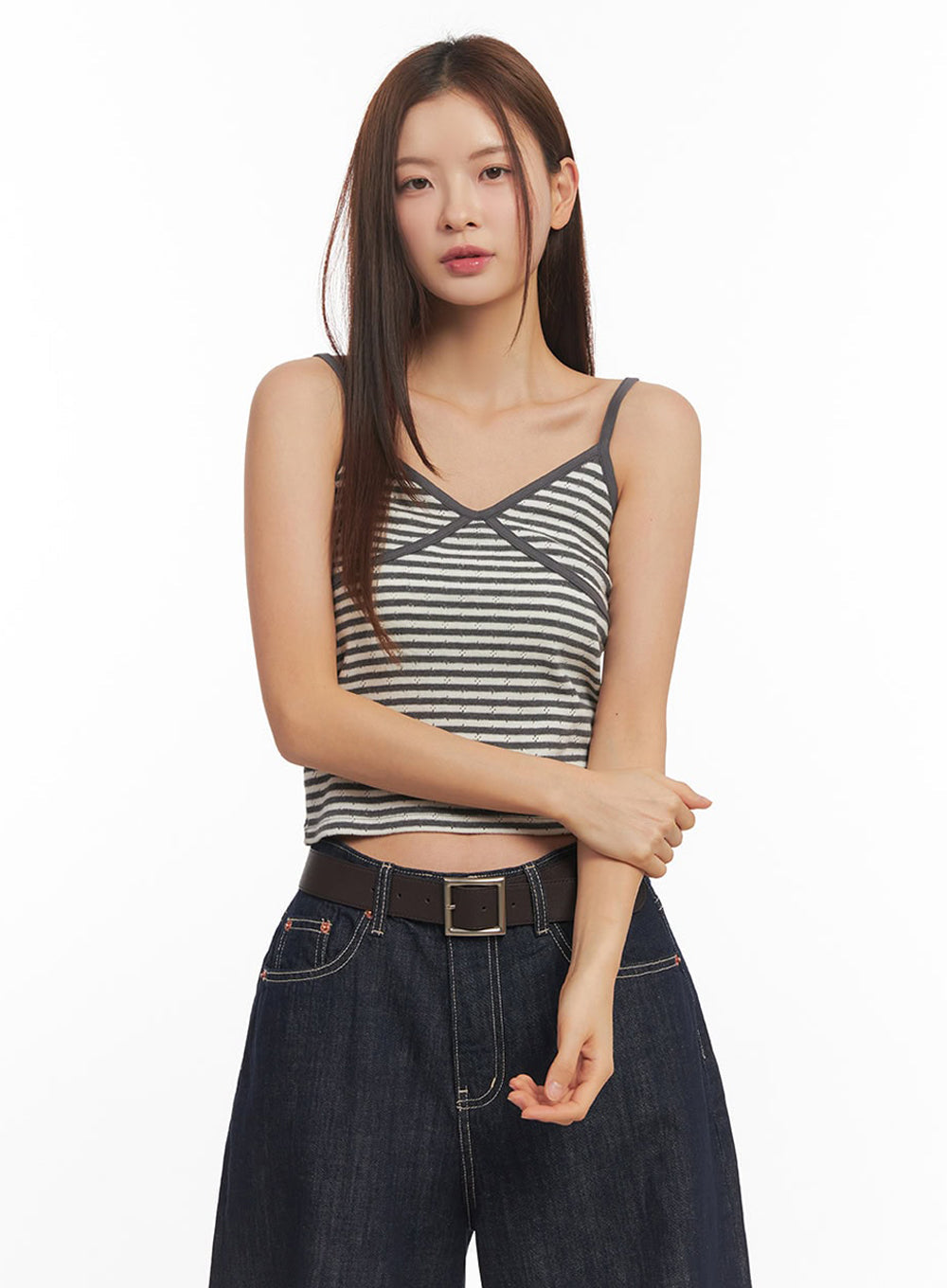 Sweetheart Striped Cami IM514