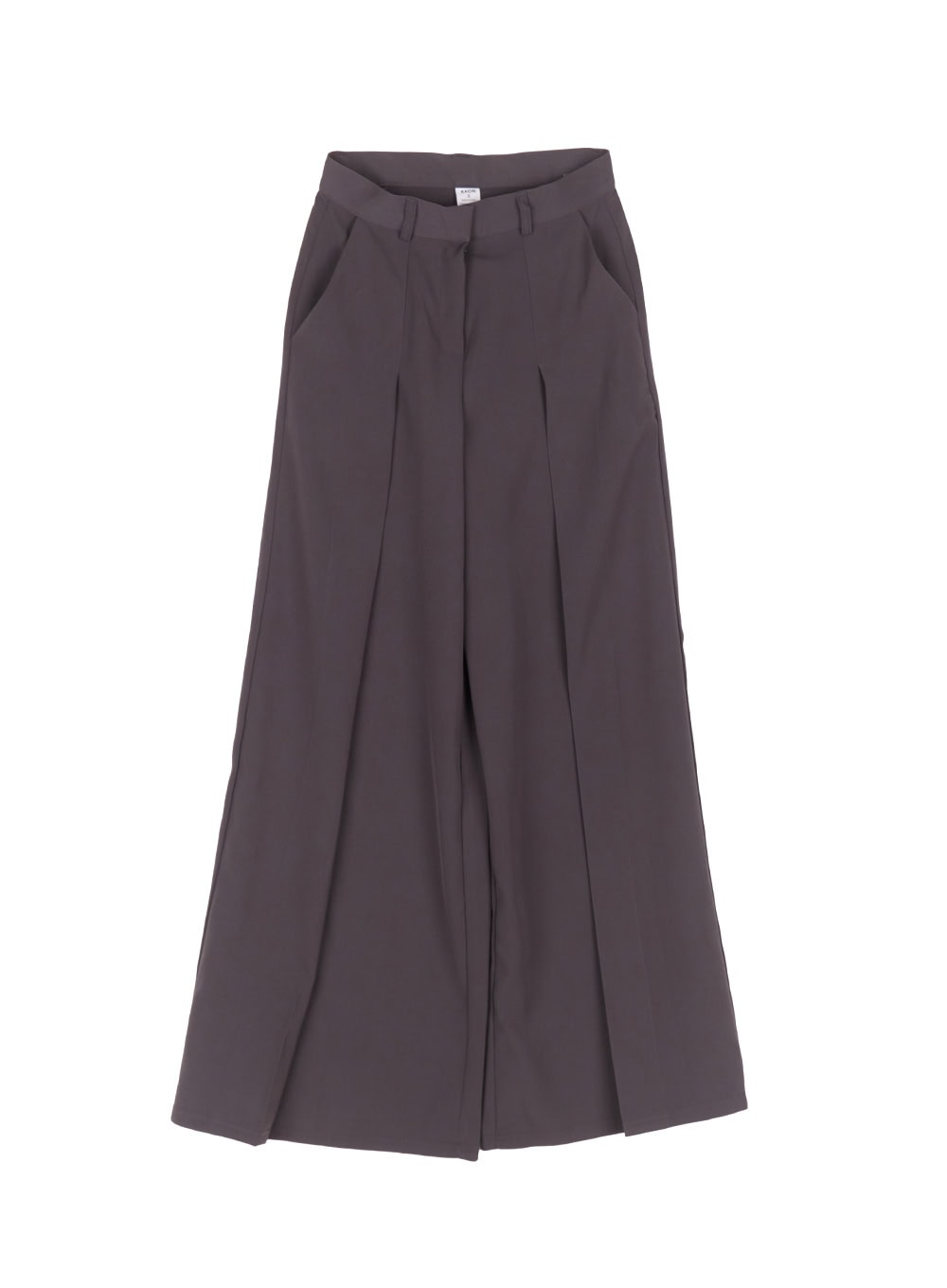 Pintuck Wide-Leg Slacks IY502