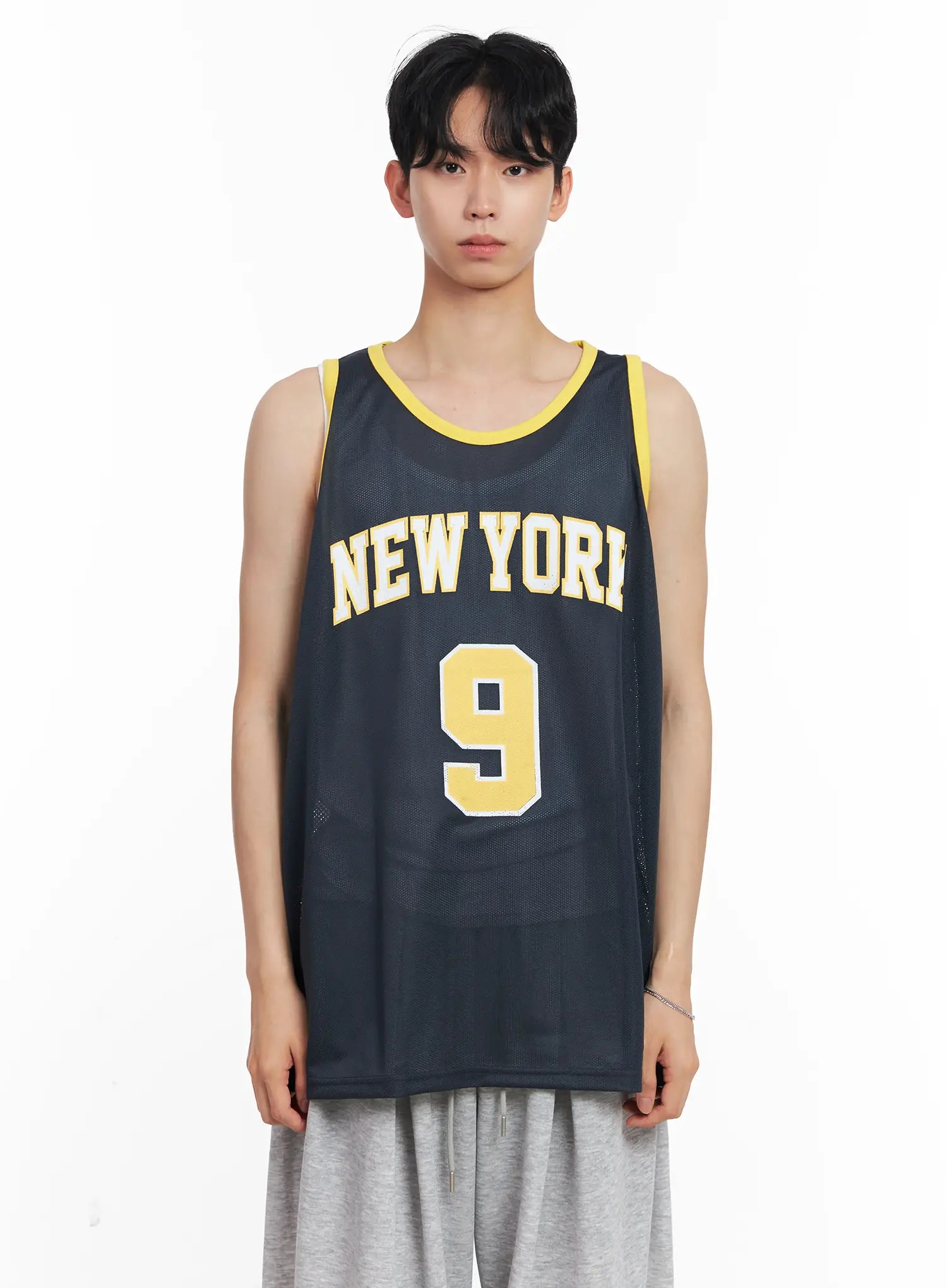 Men's "New York" Mesh Jersey Tank IL504