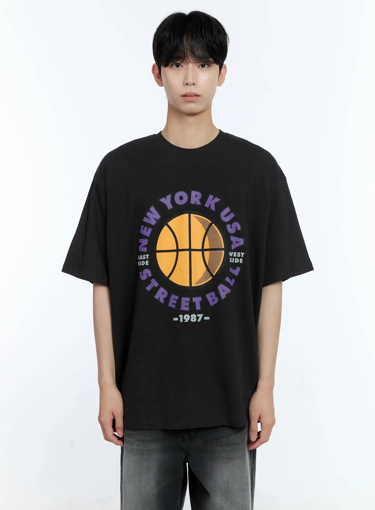 Men's Basketball Graphic T-Shirt IL529