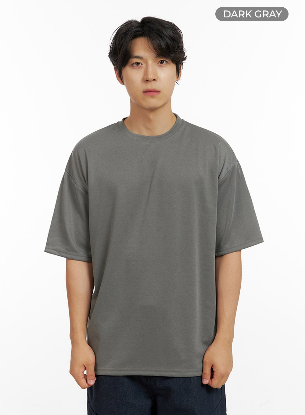 Men's Basic Round Neck T-Shirt IG409