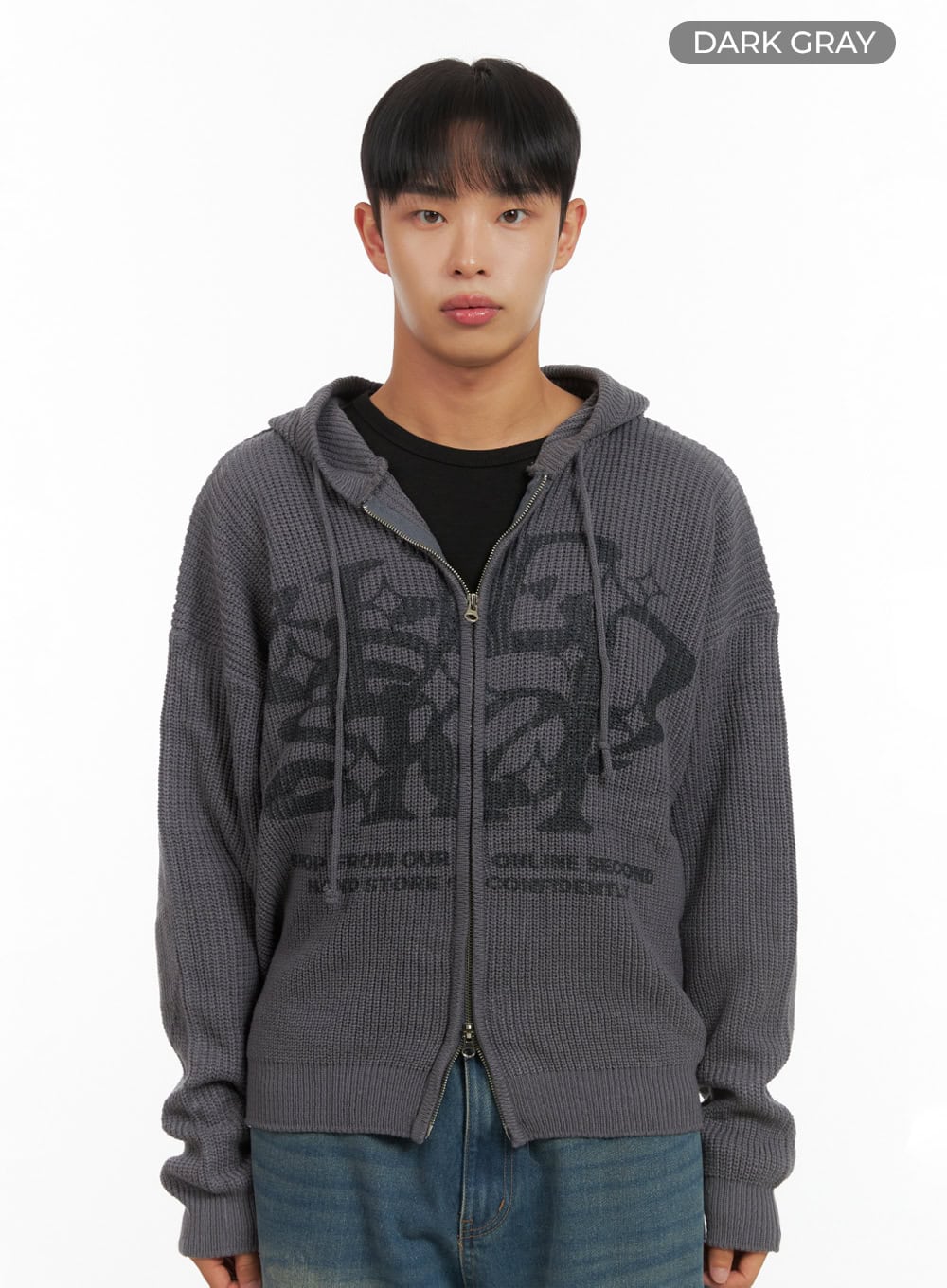 Men's Street Style Hoodie Knit  IS419