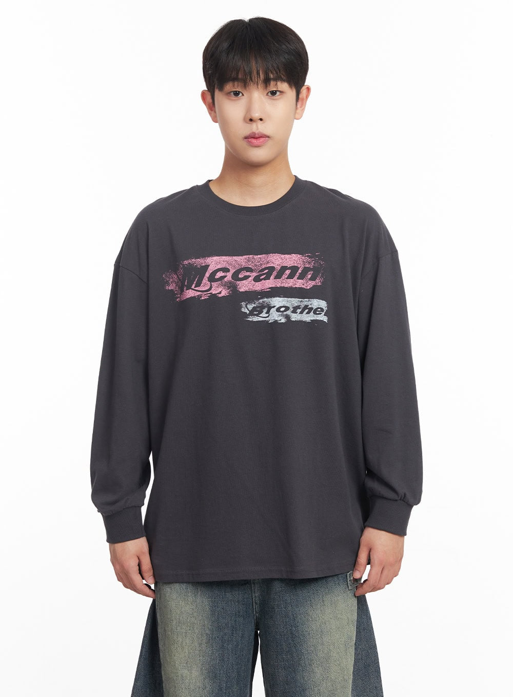 Men's Mccann Graphic Long-Sleeve T-Shirt IA525