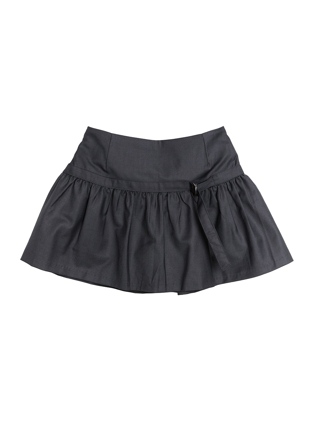 Shirred Mini Skirt IF510