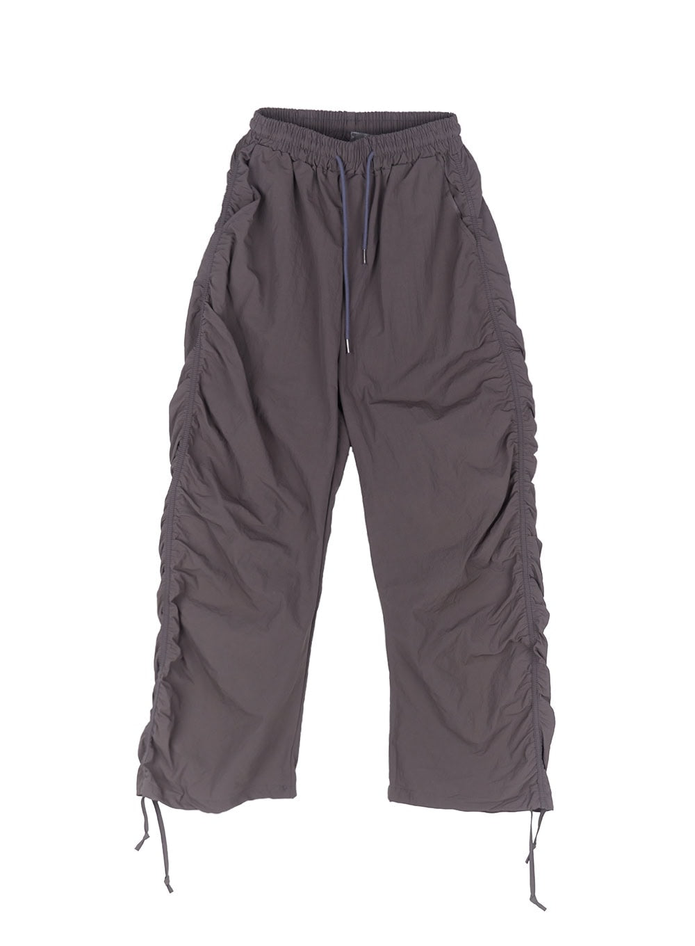 Adjustable Wide-Leg Nylon Pants IU509