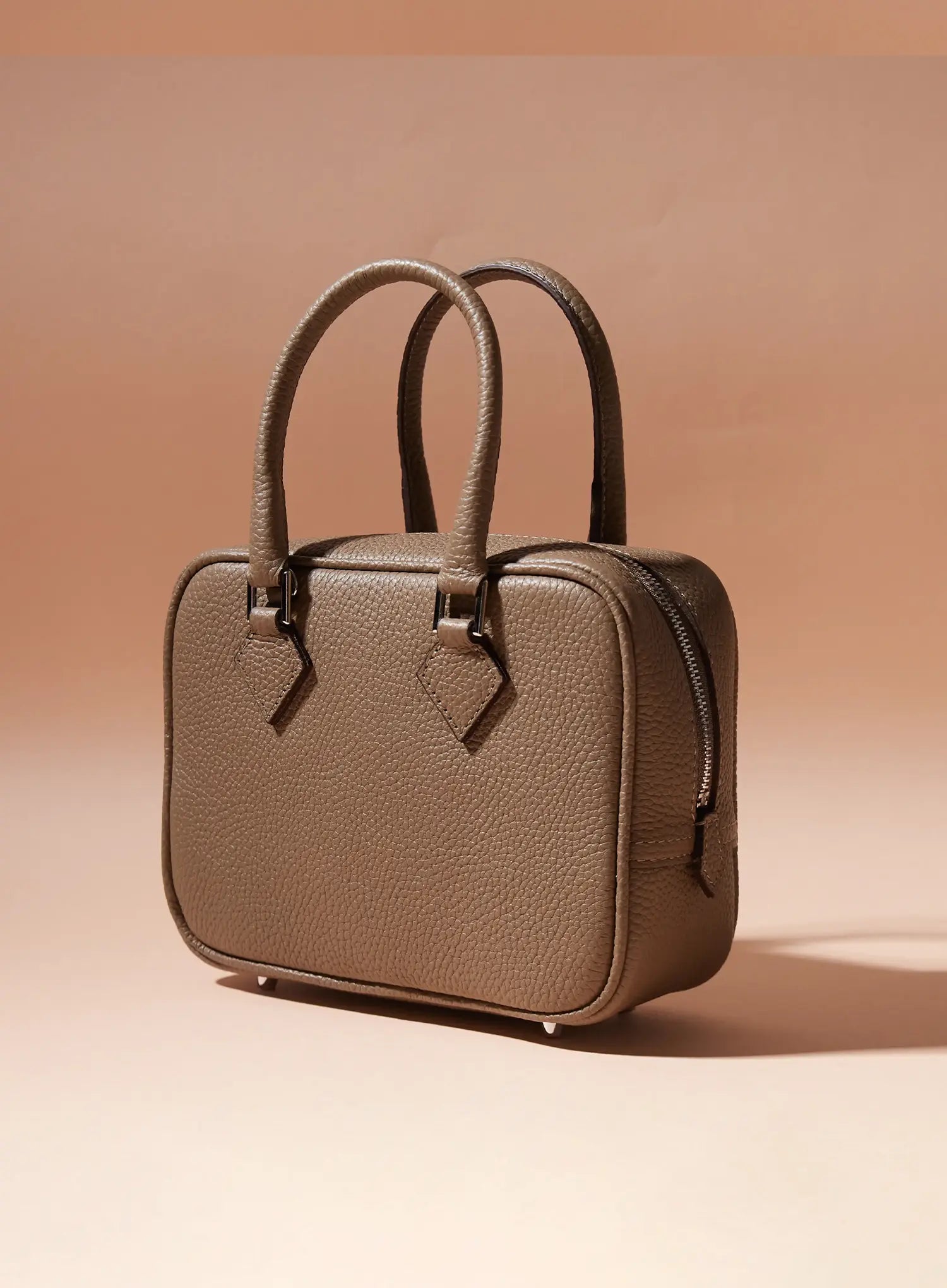 Faux-Leather Square Shoulder Bag IS516