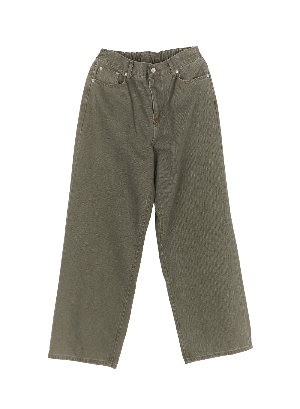 Men's Cotton Washed Wide-Leg Pants IM527