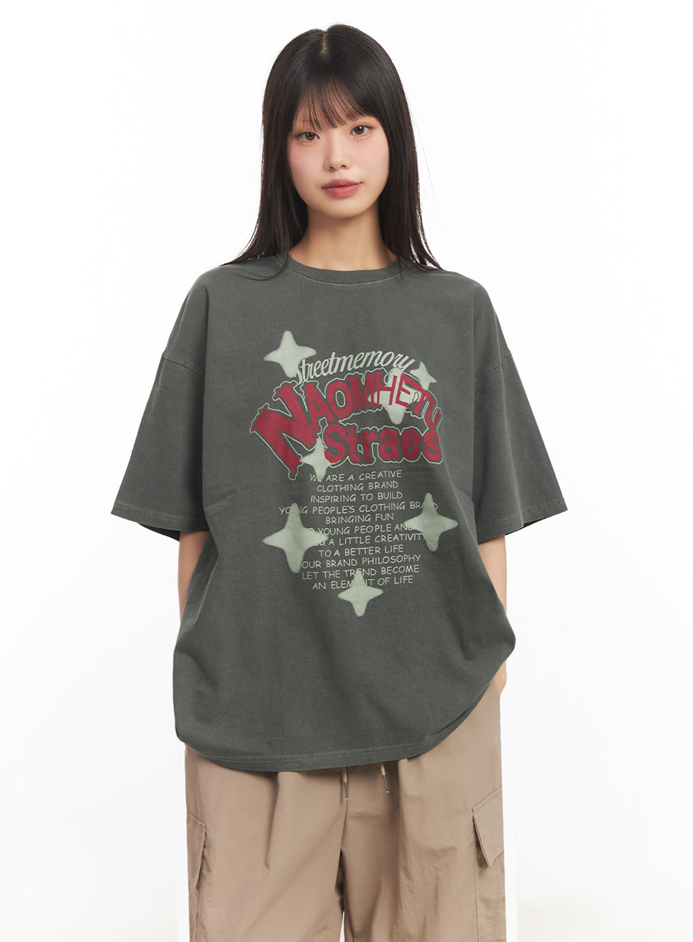 Star Graphic Cotton T-Shirt IY502