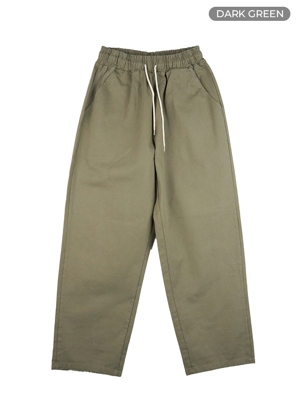 Men's Classis Cotton Solid Wide Pants IS412