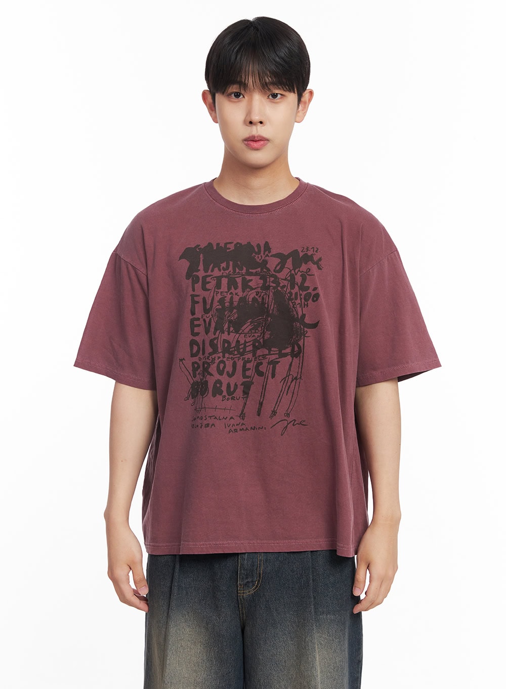 Men's Cotton Bliss Graphic T-Shirt IY522