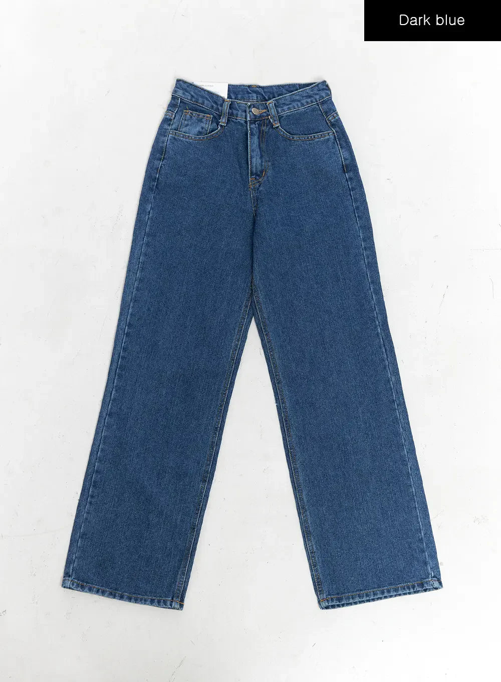 Light Washed Straight Leg Jeans OJ422