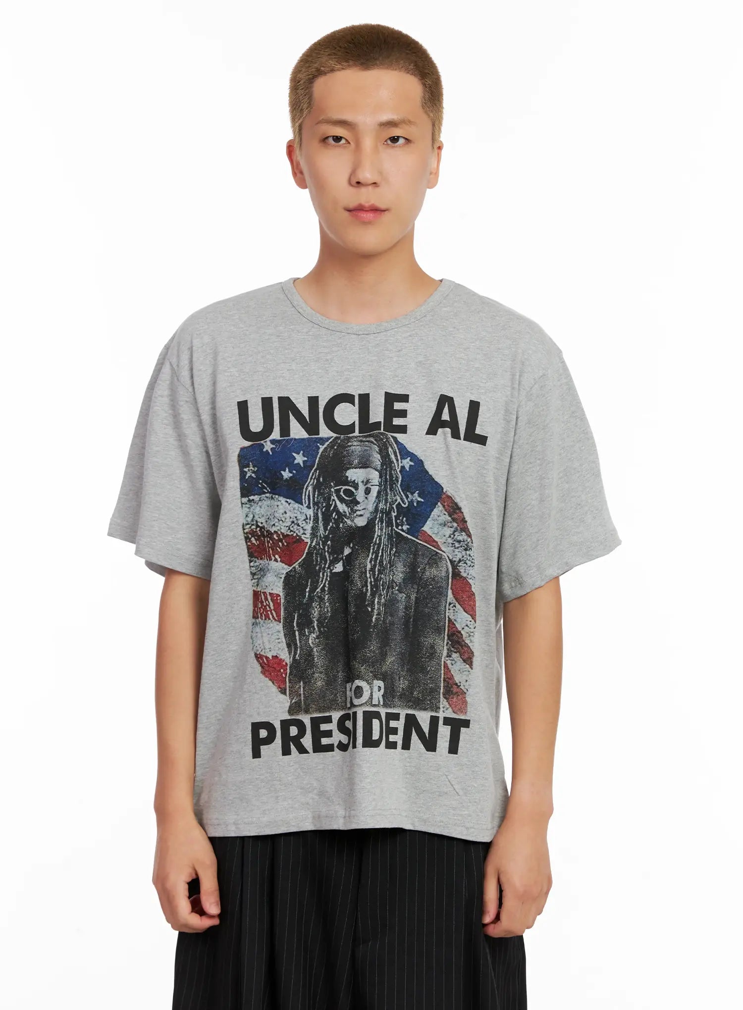 Men's Graphic Cotton Tee IL521