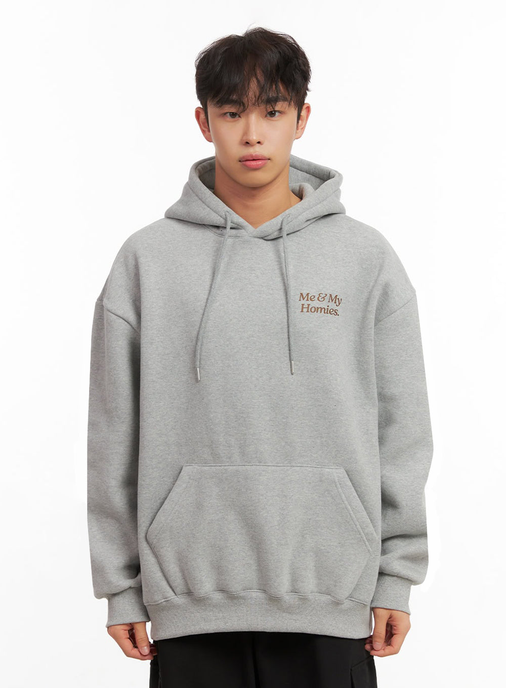 Men's Simple Oversized Hoodie ID431